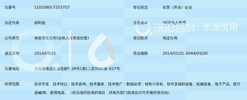 北京百世維爾健康科技有限責任公司 信息技術咨詢服務驅動健康產業創新